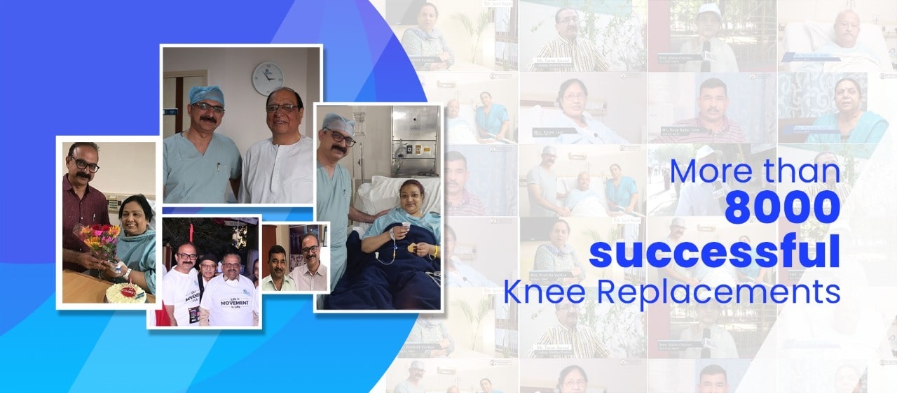 More than 8000 successful Knee-Replacements