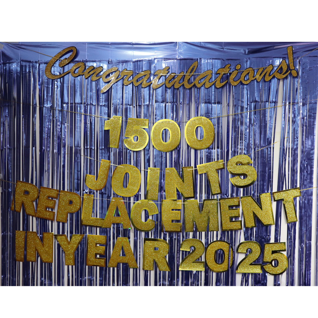 Successfull 1500 Joint Replacement in 2025