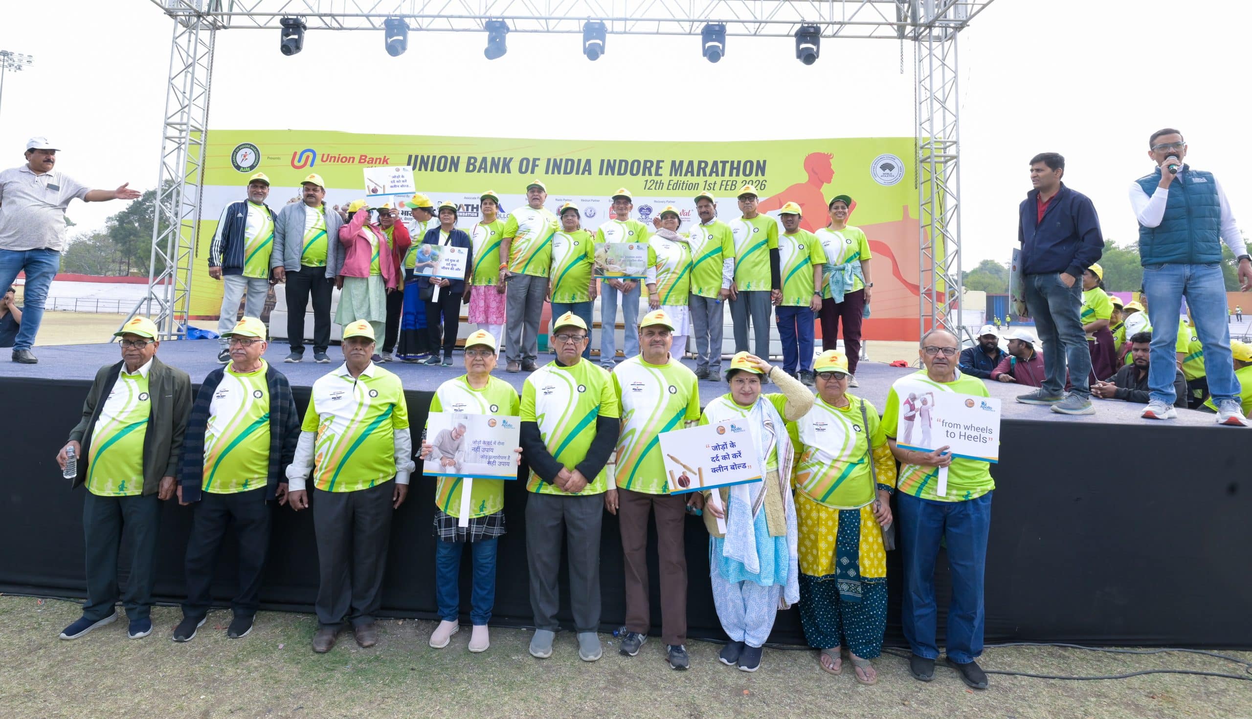 Joint Replacement Patients Shine at Indore Marathon 2026
